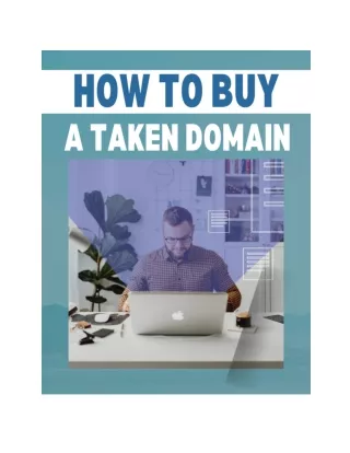 How To Buy A Taken Domain ?