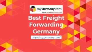 Best Freight Forwarding Germany