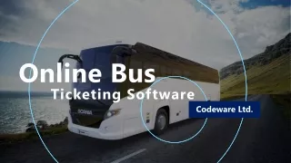 Online Bus Ticketing Software | Online Bus Ticketing System