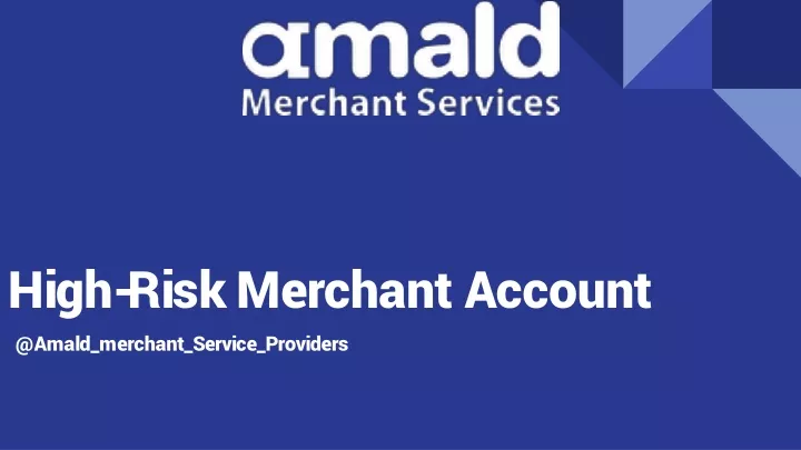 high risk merchant account