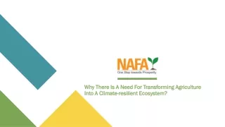 Why There Is A Need For Transforming Agriculture Into A Climate-resilient Ecosystem (1) (1)