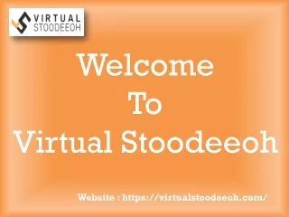 welcome to virtual stoodeeoh