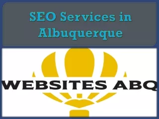 seo services in albuquerque