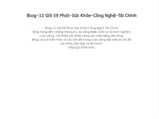 blog 12 gi 59 ph t s c kh e c ng ngh t i ch nh