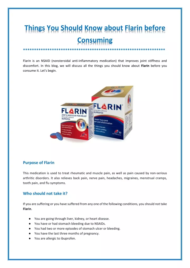 things you should know about flarin before