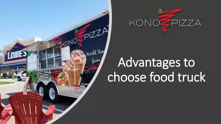 advantages to advantages to choose food truck