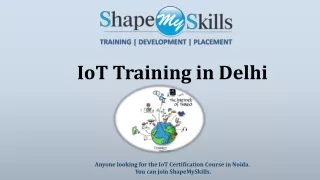 iot training in delhi