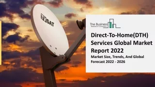direct to home dth services global market report