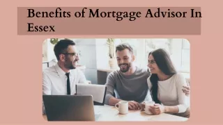 Benefits of Mortgage Advisor In Essex |Sterling Capital Group