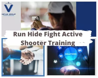 Run Hide Fight Active Shooter Training