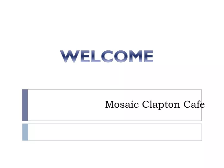 mosaic clapton cafe