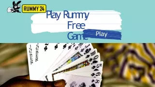 Rummy Free Game | Rummy App | How to Play Rummy | Indian Rummy | Cash Rummy