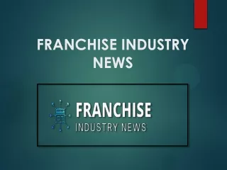Pool of strength is waiting for your call with our Franchise News