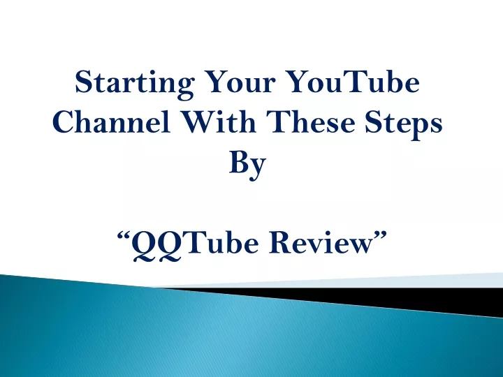 starting your youtube channel with these steps