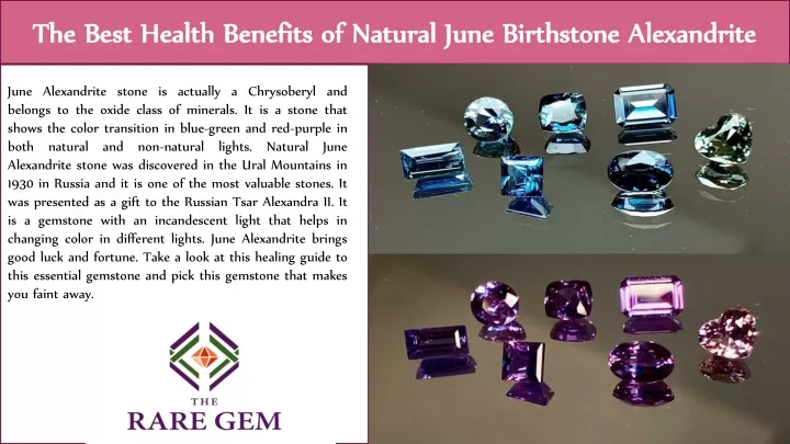 the best health benefits of natural june