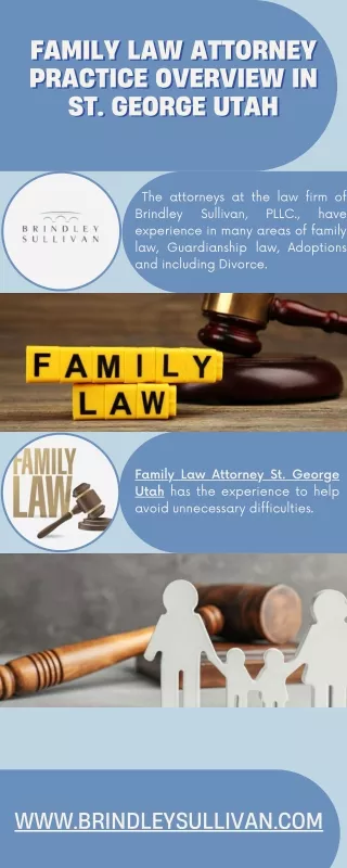 Family Law Attorney Practice Overview in St. George Utah