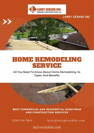 Highlight this Aspect For House Remodeling Service