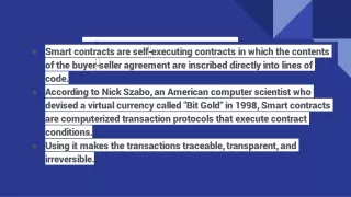 What Is Smart Contract_