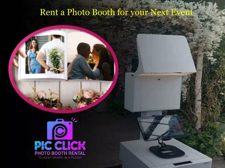 rent a photo booth for your next event