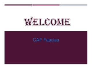welcome