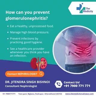 Prevent Glomerulonephritis by Yourself