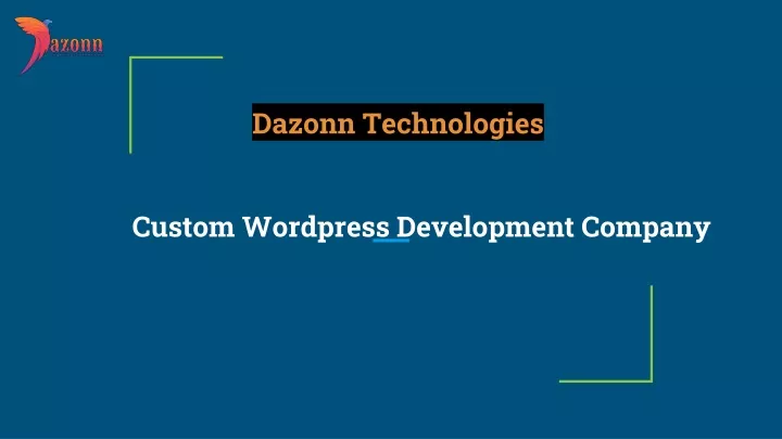 custom wordpress development company