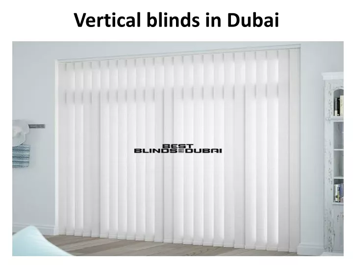 vertical blinds in dubai