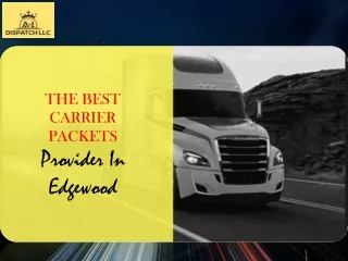 The Best Carrier Packets Provider In Edgewood