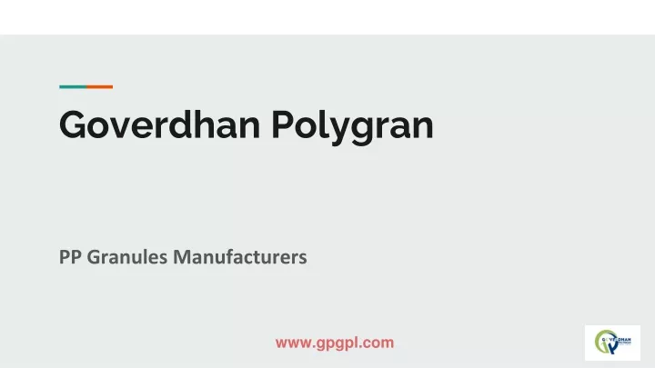 goverdhan polygran