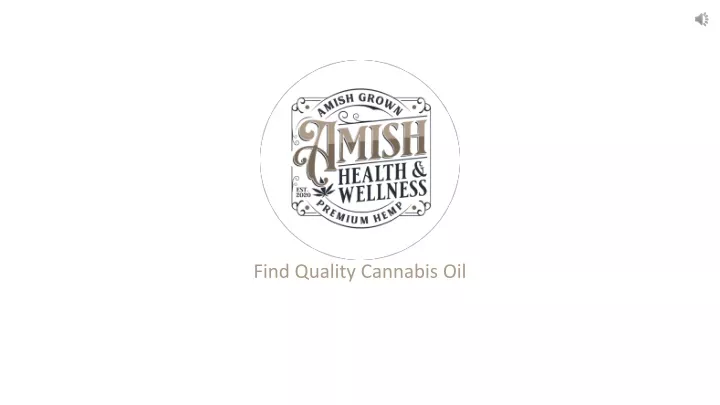 find quality cannabis oil