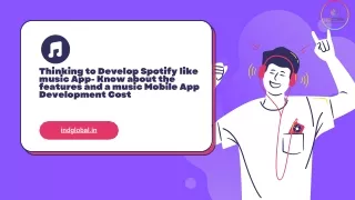 thinking to develop spotify like music app know