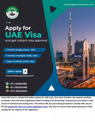Apply for Online UAE Visa From Instauaevisa