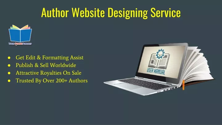 author website designing service