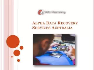Affordable Data Recovery Company In Australia