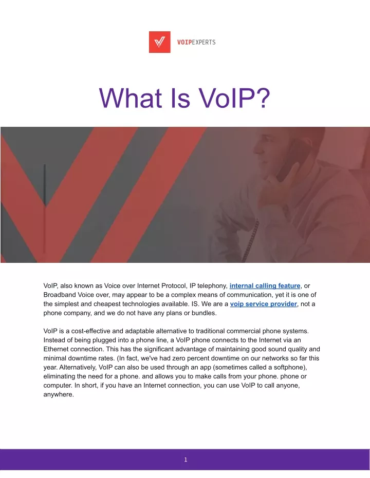 what is voip