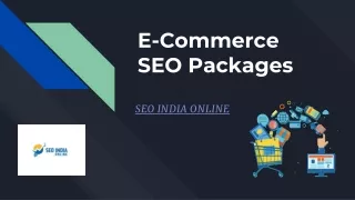 E-Commerce SEO Packages