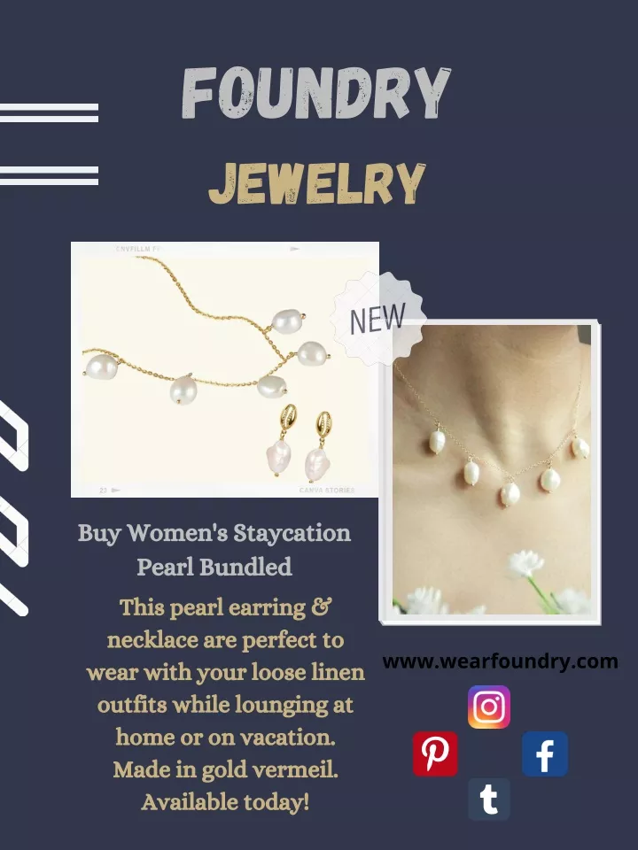 PPT Buy Women's Staycation Pearl Bundled PowerPoint Presentation