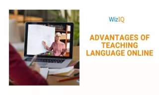 Advantages Of Teaching Language Online