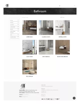 Bathroom Ceramic Tiles Manufacturer & Exporter From India | Sanitary Tiles |