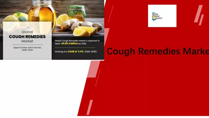 cough remedies market