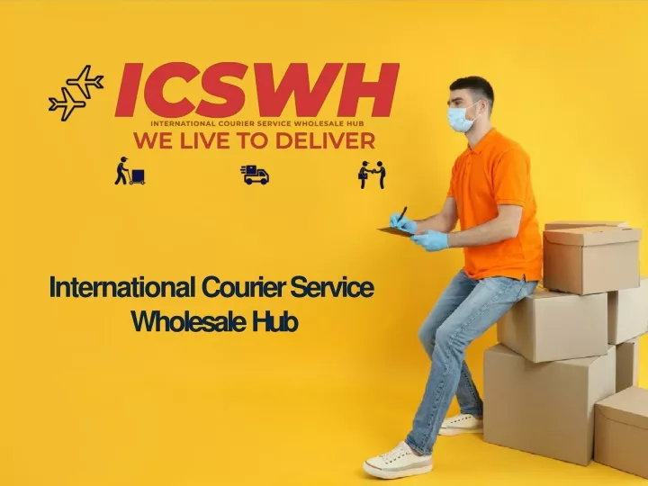international courier service wholesale hub