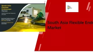 South Asia Flexible Endoscope Market