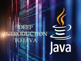 INTRODUCTION TO JAVA