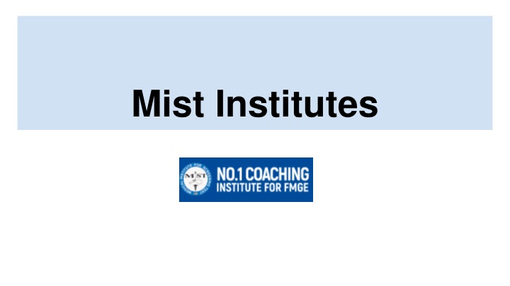 mist institutes