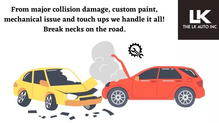 from major collision damage custom paint