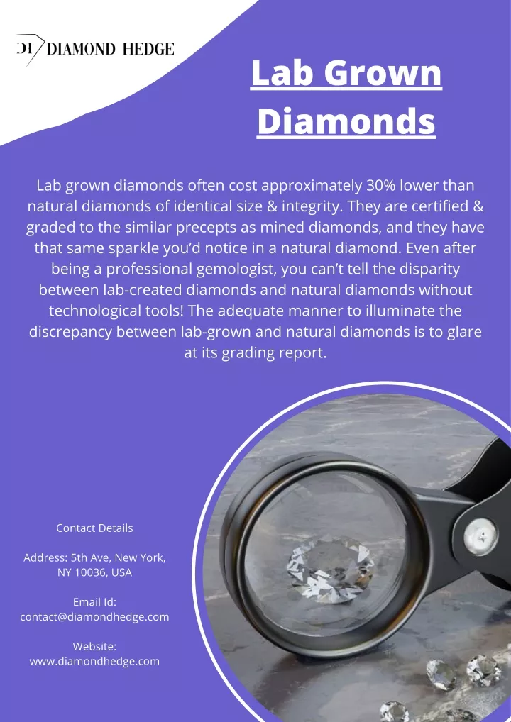 lab grown diamonds