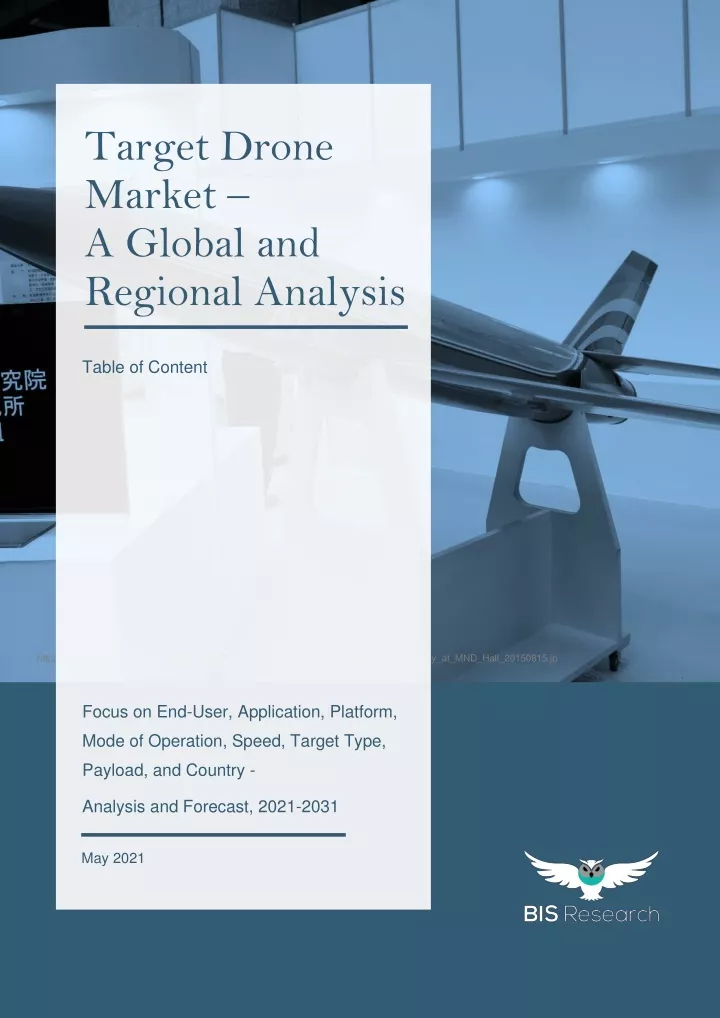 target drone market a global and regional analysis