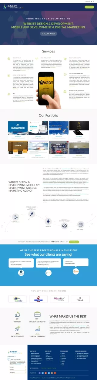 Website Design & Development Company in Surat