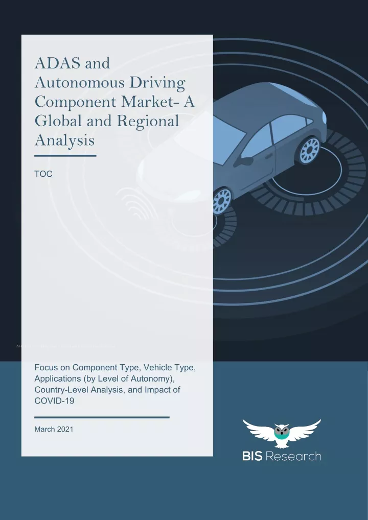 adas and autonomous driving component market