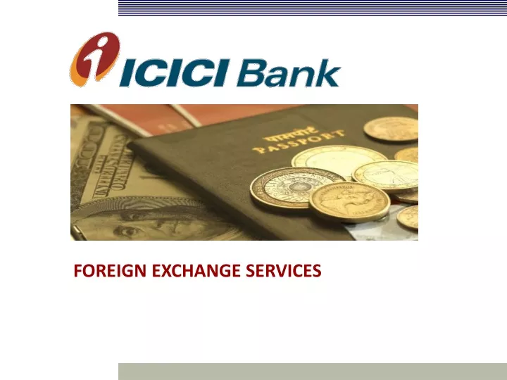 foreign exchange services